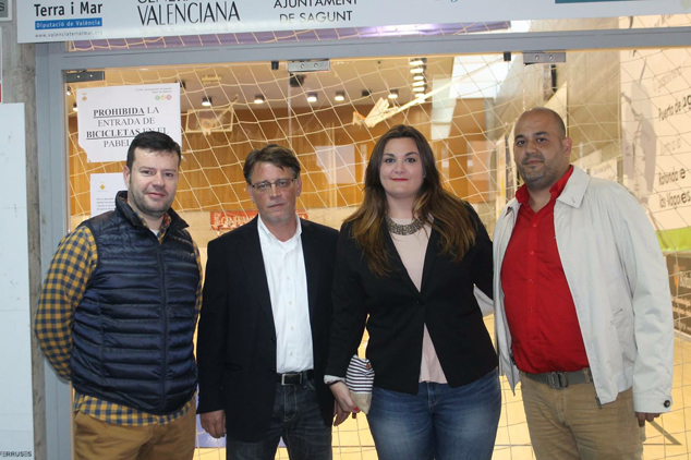 El director General de Deportes asiste a la semifinal del Campeonato de España de Balonmano Juvenil Femenino celebrado en Sagunto