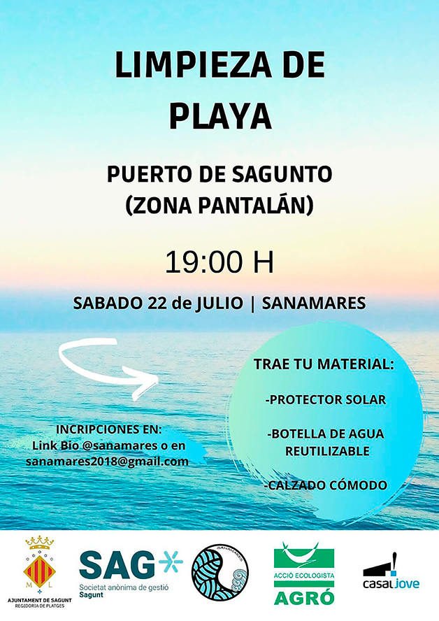 La concejalía de Playas organiza una jornada de limpieza en la zona del Pantalán 