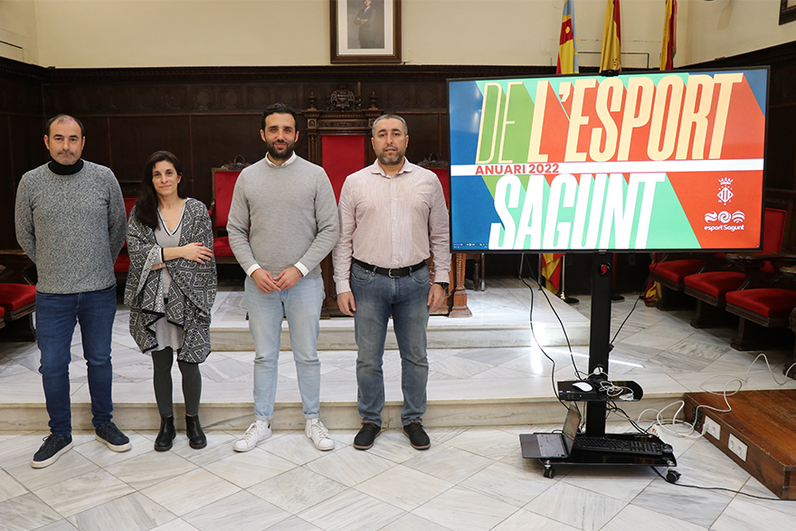 El Ayuntamiento de Sagunto presenta el Anuario del Deporte 2022