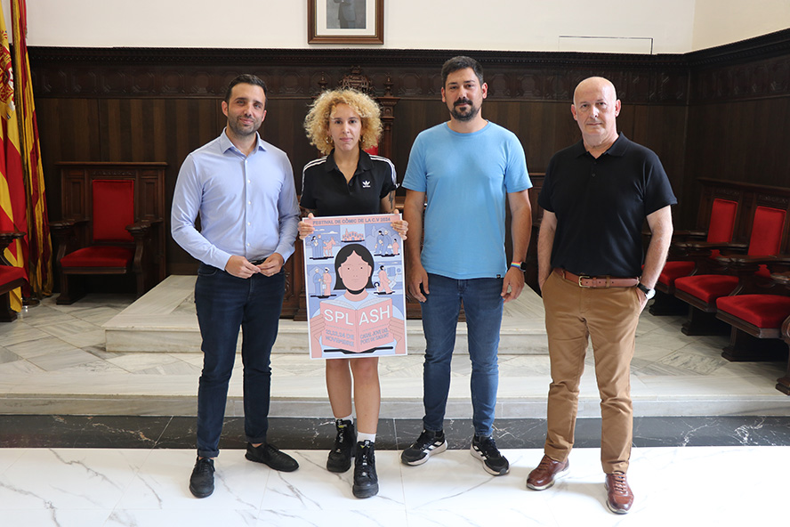 El Festival del Cómic Splash presenta su cartel diseñado por la ilustradora Nadia Hafid