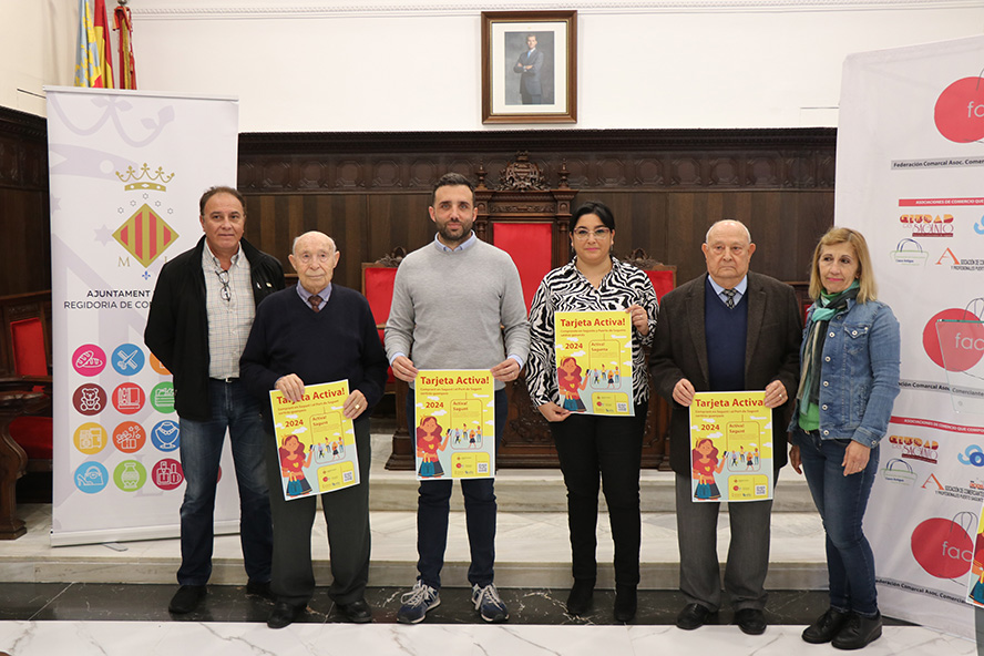 La concejalía de Comercio y Mercados lanza la campaña Tarjeta Activa Sagunto