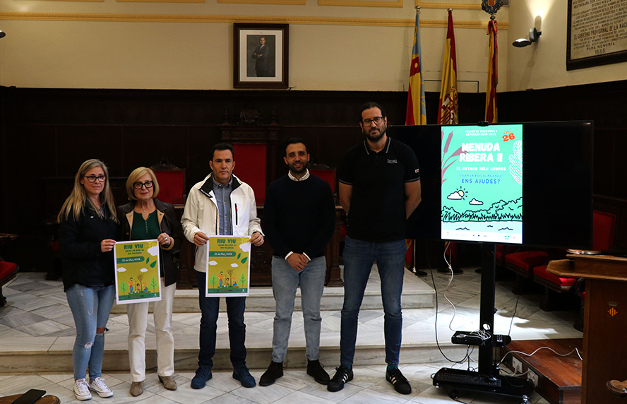 Las delegaciones de Juventud e Infancia y Medio Ambiente convocan una jornada lúdica de reforestación de la ribera del río Palancia 