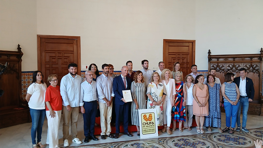 El campo saguntino se adhiere al acuerdo de Vera, que representa la DOP 'Xufa de València'