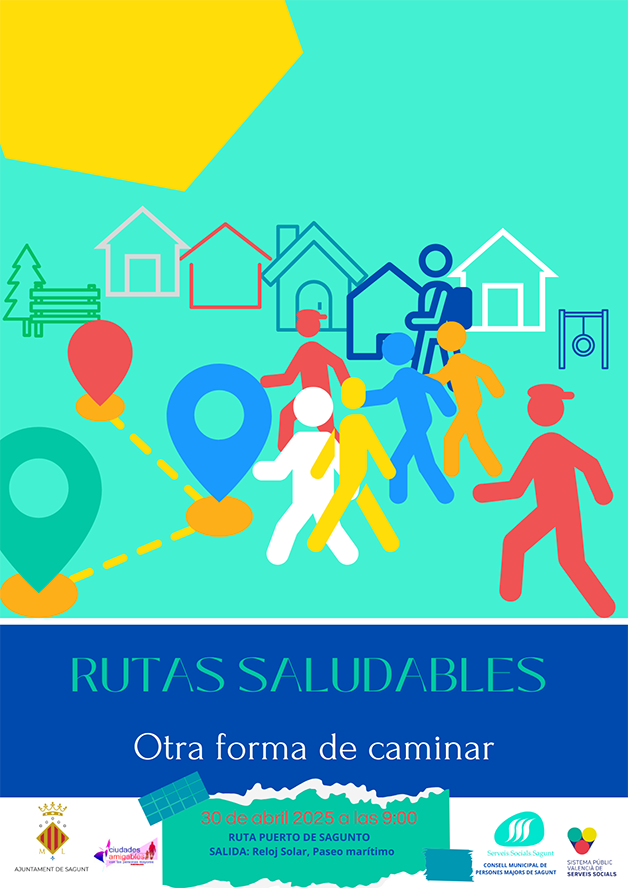 La acción ‘Rutas Saludables’ busca reducir el aislamiento de las personas mayores a través de paseos colectivos