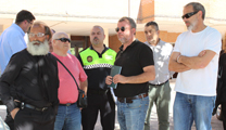 El alcalde de Sagunto visita el barrio de Bajovías 