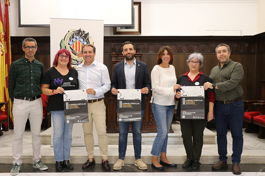 El Ayuntamiento de Sagunto presenta la II Carrera Popular Fallera solidaria e inclusiva