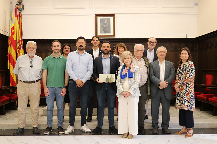 El Ayuntamiento de Sagunto recibe a Cecilia Rodrigo, que dará una conferencia en el último fin de semana de actividades con motivo del año Joaquín Rodrigo 