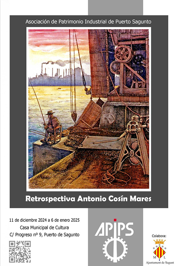 La exposición 'Retrospectiva Antonio Cosín' ya se puede visitar en la Casa Municipal de Cultura