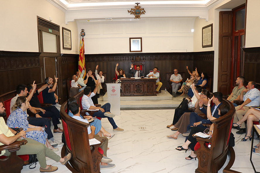 El Ayuntamiento de Sagunto insta a la Generalitat a reforzar la Agencia Valenciana Antifraude y a reinstaurar la Oficina de Recuperación de Activos