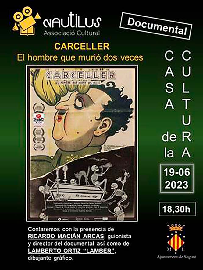 'Carceller. El hombre que murió dos veces', una nueva cita con Nautilus esta tarde