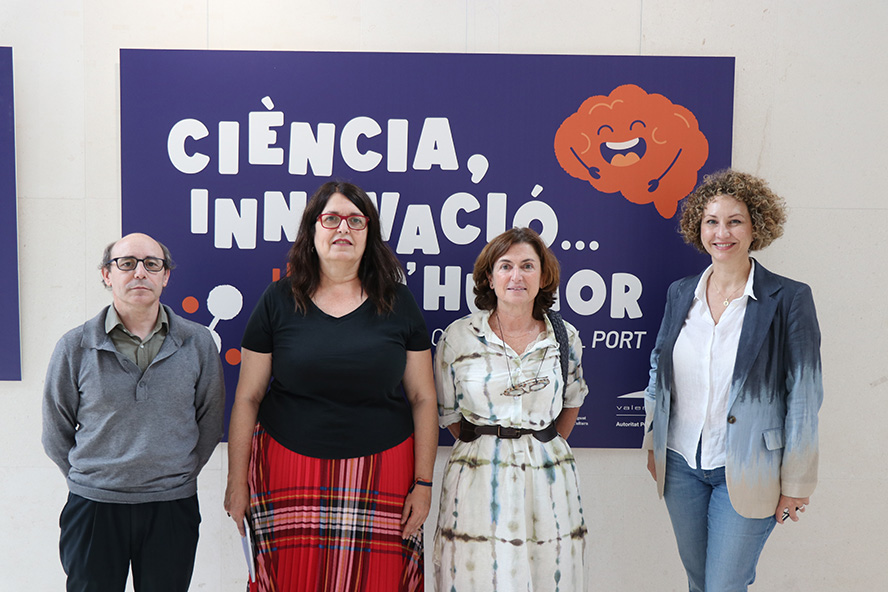 La Autoridad Portuaria de Valencia inaugura en el Centro Cultural Mario Monreal su exposición 'Ciencia y humor'