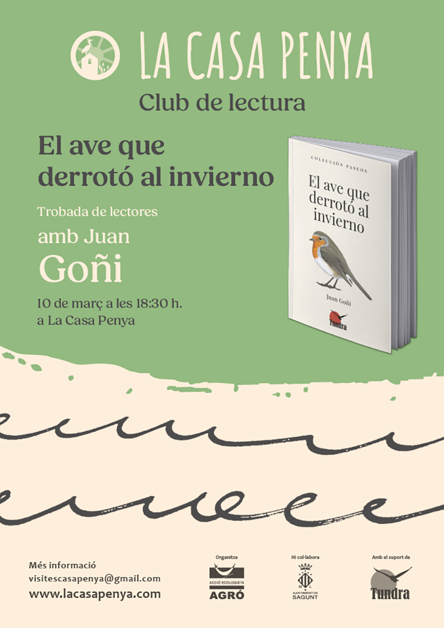 Presentación del libro 'El ave que derrotó al invierno', propuesta literaria de La Casa Penya para el invierno