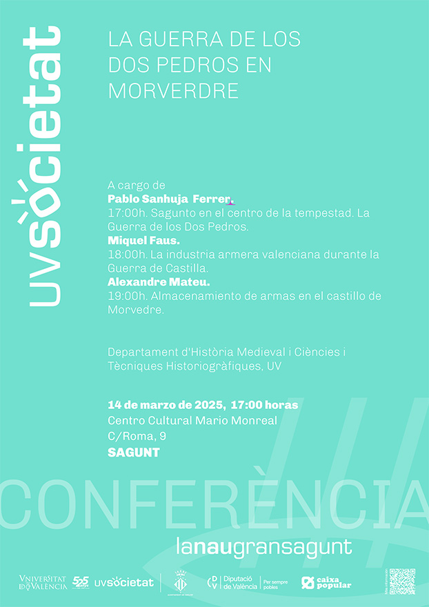 El Centro Cultural Mario Monreal acoge tres conferencias sobre la Guerra de los Dos Pedros