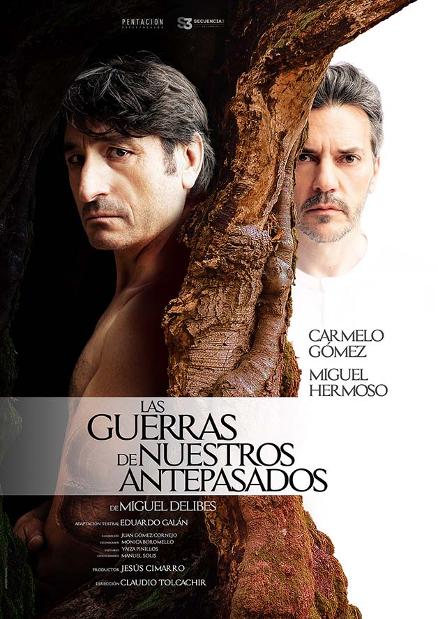 Carmelo Gómez y Miguel Hermoso interpretan en Puerto de Sagunto 'Las guerras de nuestros antepasados' este viernes