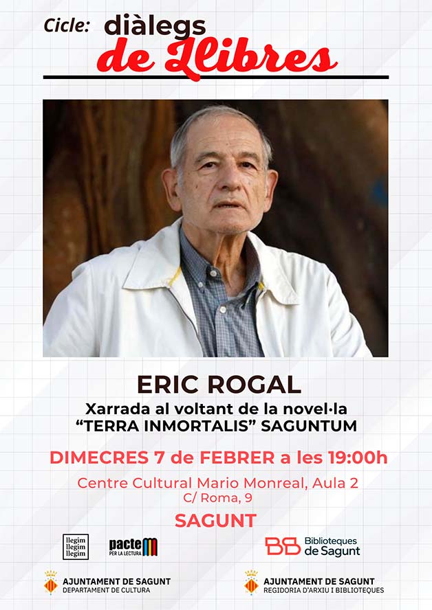 Ciclo Diàlegs de llibres: presentación de 'Terra Inmortalis Saguntum'
