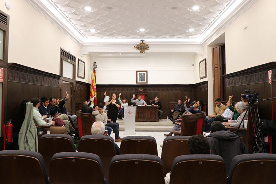 El Ayuntamiento de Sagunto trasladará una queja formal al Consell por la retirada de financiación a las ONGD en los presupuestos