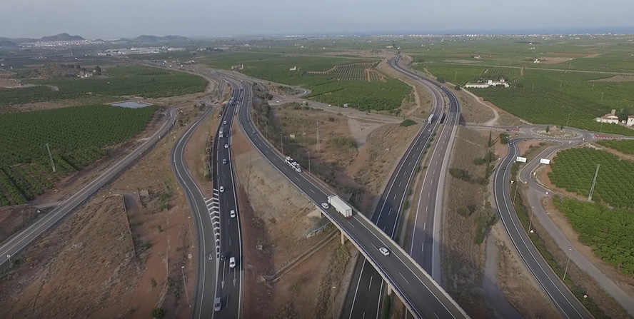 Se aprueba el proyecto de trazado de mejora del enlace entre la AP-7, A-7 y la N-340 en Sagunto