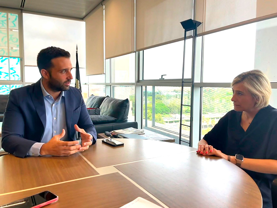 Darío Moreno solicita a la nueva Consellera de Justicia que el Palacio de Justicia de Sagunto y la prevención ante incendios sean una prioridad