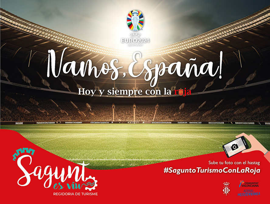 El Ayuntamiento de Sagunto instalará dos pantallas gigantes para la final de la Eurocopa