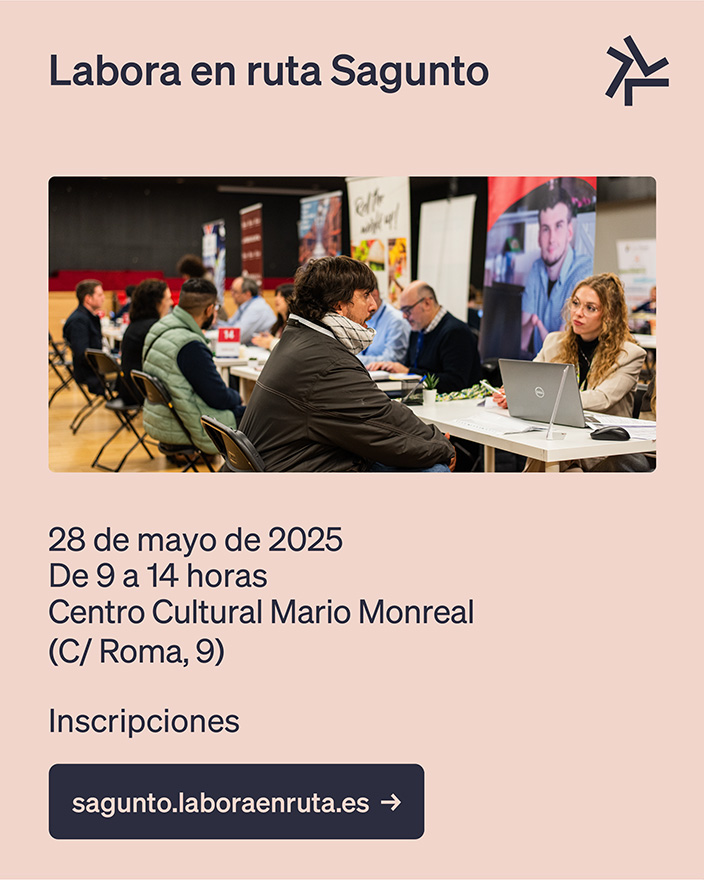 El foro de empleo ‘Labora en ruta’ llega a Sagunto