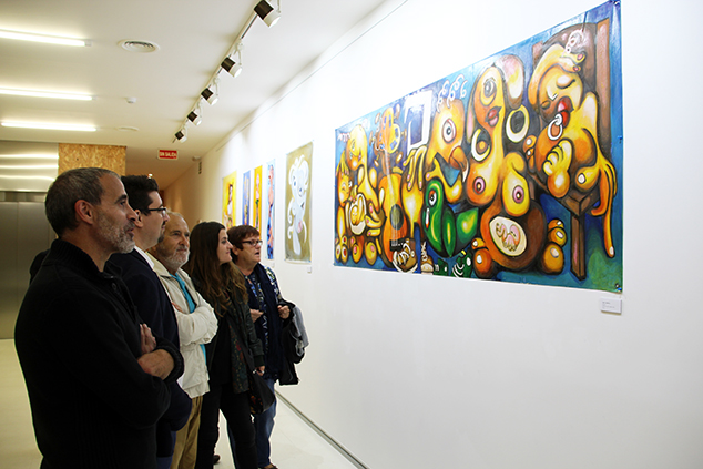 El pintor Pablo Abelleira presenta su colección pictórica “No time for business”