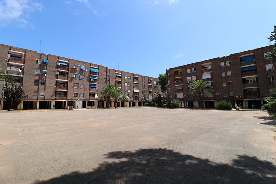 El Ayuntamiento de Sagunto licita las obras para la reurbanización de espacios públicos de la plaza Vicente Aleixandre del barrio de Baladre