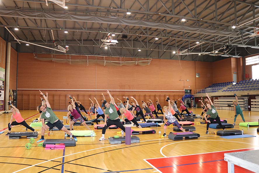 El curso de Actividad Física y Salud termina con una jornada de puertas abiertas