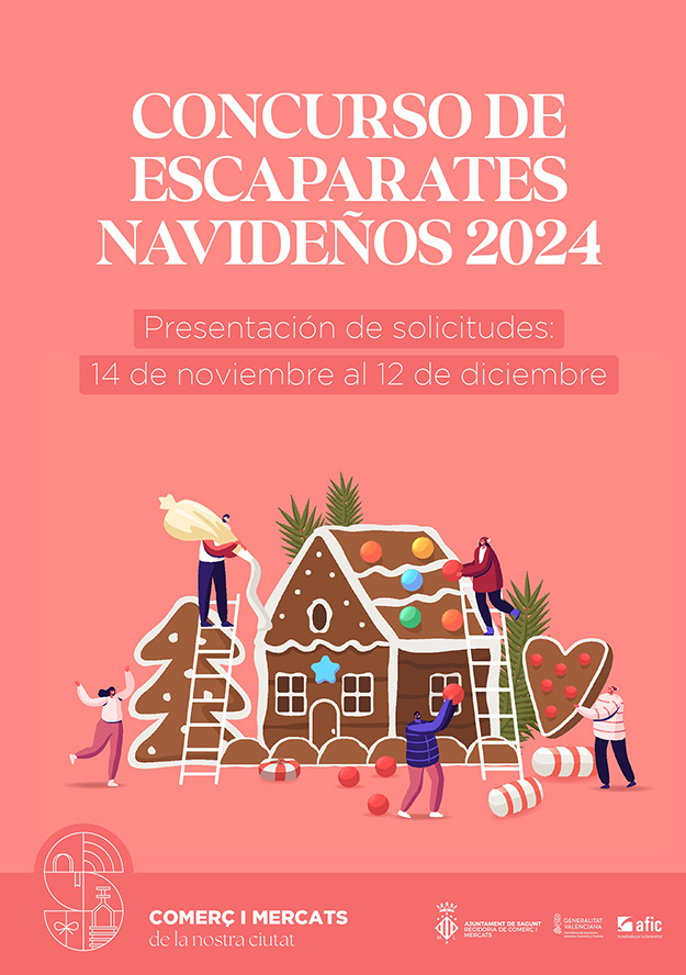 La concejalía de Comercio y Mercados abre el plazo para participar en el Concurso de Escaparates Navideños