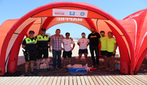 Las playas de Sagunto acogen la campaña de prevención de accidentes y ahogamientos de Bandera Azul y la Fundación Mapfre