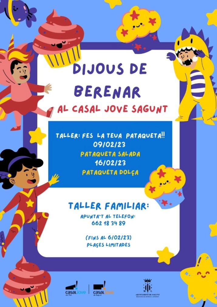 El tradicional Dijous de Berenar se celebra en el Casal Jove con un taller de ‘pataquetes’