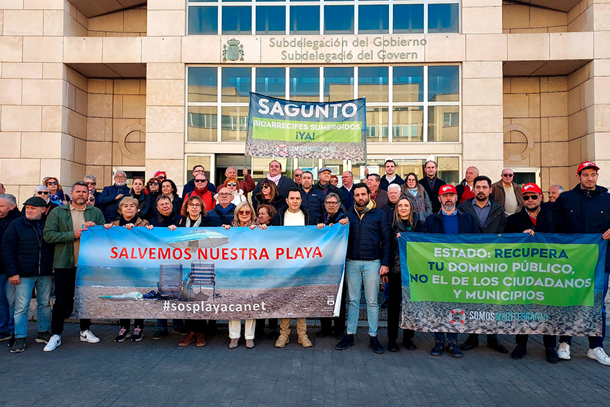 El Ayuntamiento de Sagunto reivindica frente a la Demarcación de Costas la necesidad de un proyecto de actuación en las playas