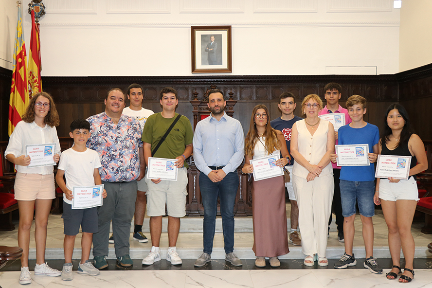 850 alumnos y alumnas de centros públicos han participado en la Liga Matemática de este curso