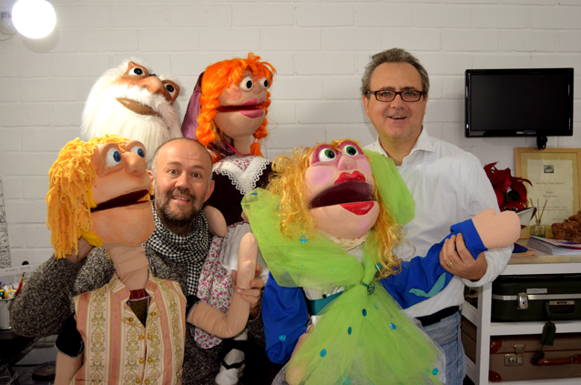 Obras infantiles de títeres por Navidad