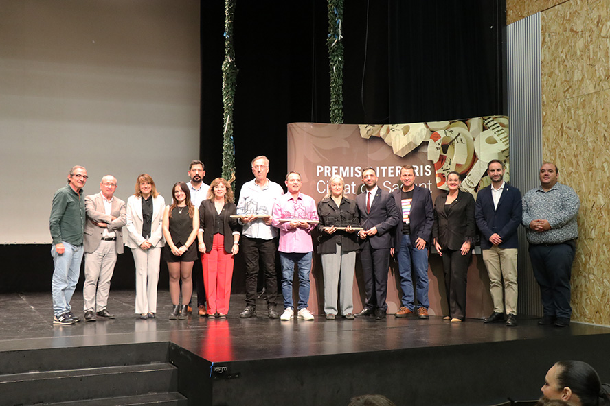El Gabinete de Promoció del Valencià entrega los premios literarios Ciutat de Sagunt 2024