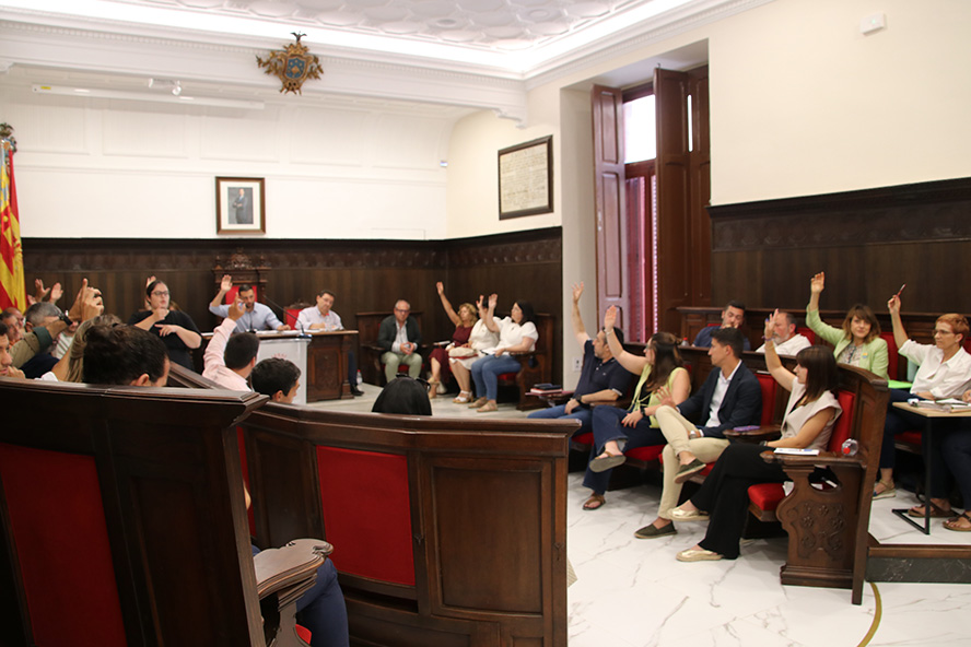 El Consistorio de Sagunto “exige el fin del genocidio en Gaza” y la ruptura de relaciones del Gobierno de España con el Estado de Israel