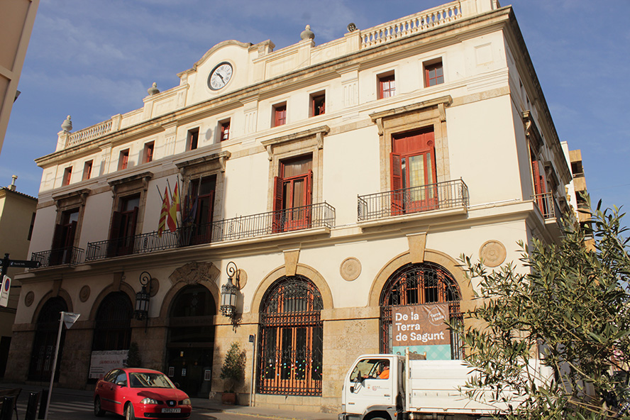 La Corporación Municipal de Sagunto se reúne el jueves 25 en el Pleno Ordinario de mayo