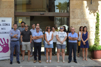 Sagunto guarda un minuto de silencio por el presunto asesinato machista ocurrido en Getafe 