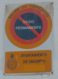 El alcalde de Sagunto dicta un Bando para advertir sobre la necesidad de la regularización de los garajes sin vado