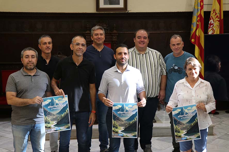 El programa municipal  Alternatura entra en las escuelas