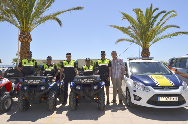 Roser Maestro felicita a la Policía Local de Playas que ha dado auxilio a 190 personas