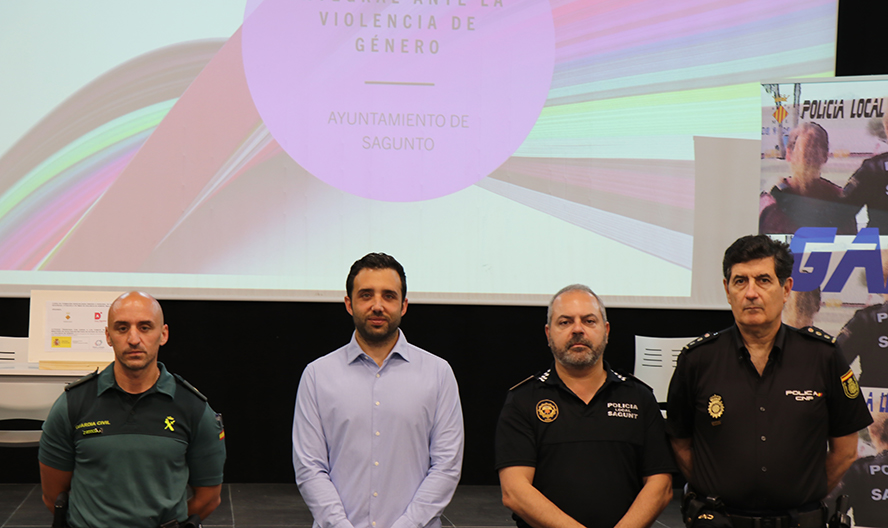 El Ayuntamiento de Sagunto imparte el curso Atención policial ante la violencia de género para los Cuerpos y Fuerzas de Seguridad del Estado