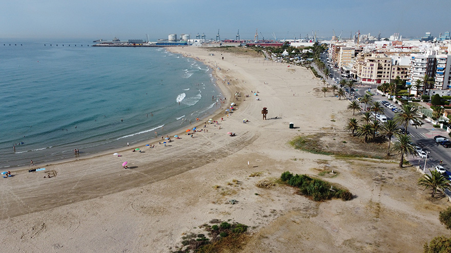 Sagunto pide que sus playas sean más accesibles e inclusivas con mejores infraestructuras y un Espai Bebé