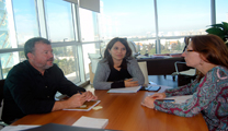 Francesc Fernàndez y la alcaldesa de Godella, Eva Sanchis se han reunido con la directora general de Transparencia y Participación de la Generalitat y la directora general de Función Pública