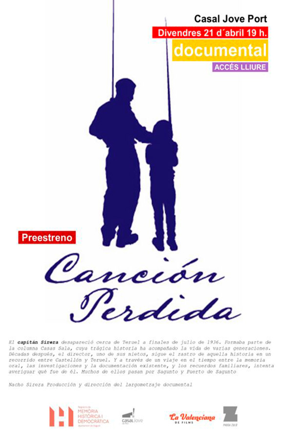 Preestreno del documental Canción Perdida