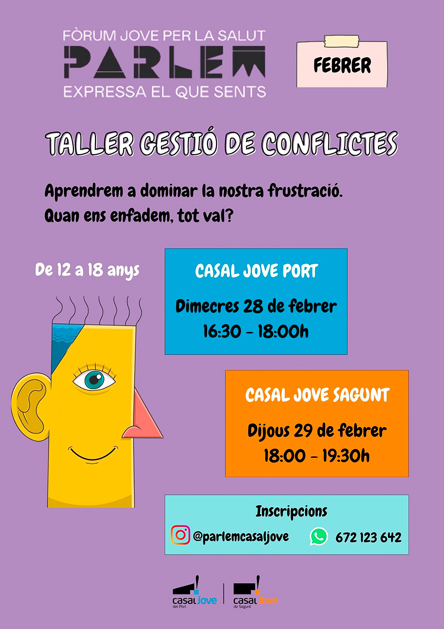 Casales Jove retoman Parlem, un servicio que pretende fomentar el bienestar emocional en adolescentes y jóvenes