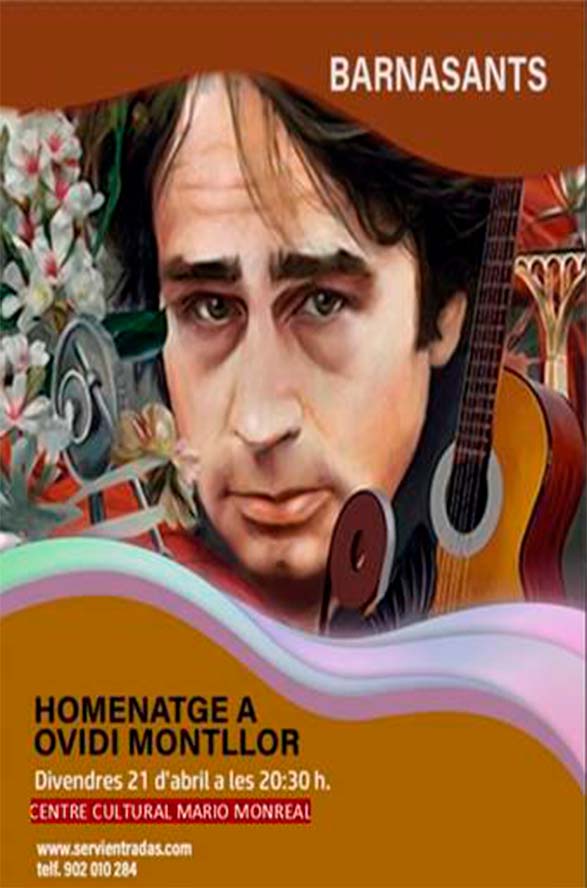 Barnasants homenajeará a Ovidi Montllor este viernes en Sagunto