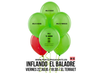 Participación ciudadana programa “Inflando el Baladre” una nueva acción participativa y festiva del proyecto MUS