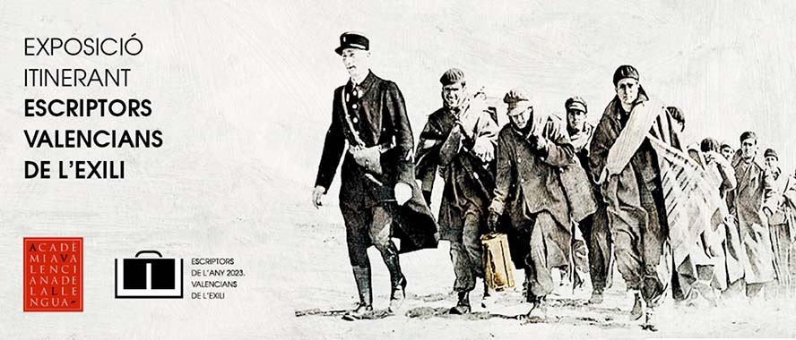La Acadèmia Valenciana de la Llengua presenta una exposición sobre escritores exiliados y un dosier de la toponimia de Sagunto  