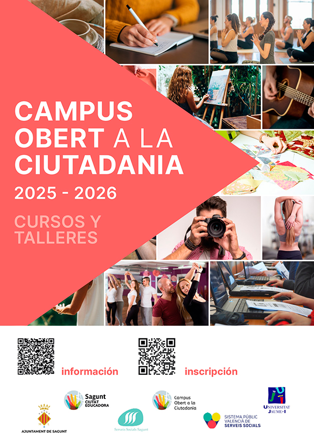 El Campus Obert a la Ciutadania ofrece 47 cursos y talleres para 2025-2026