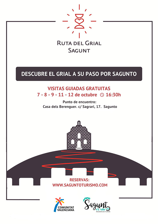 Sagunto da a conocer la Ruta del Grial en el puente de octubre